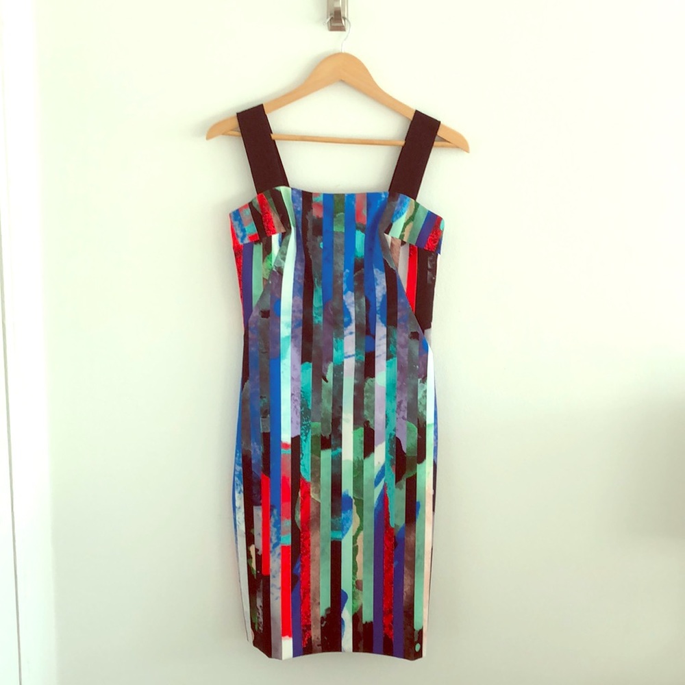 Milly color block dress